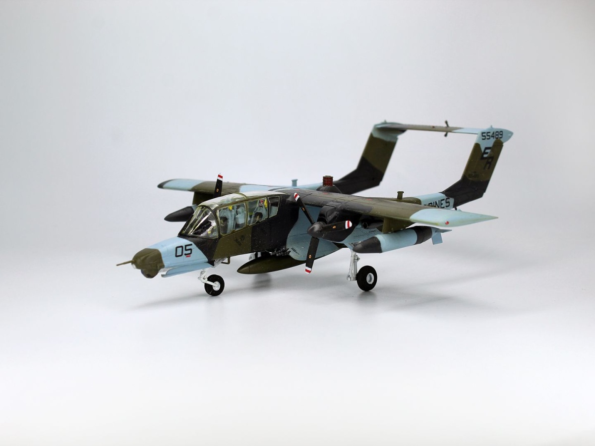 Zdjęcie dodatkowe produktu OV-10D+ Bronco amerykański samolot szturmowy i obserwacyjny 1:72 ICM 72186