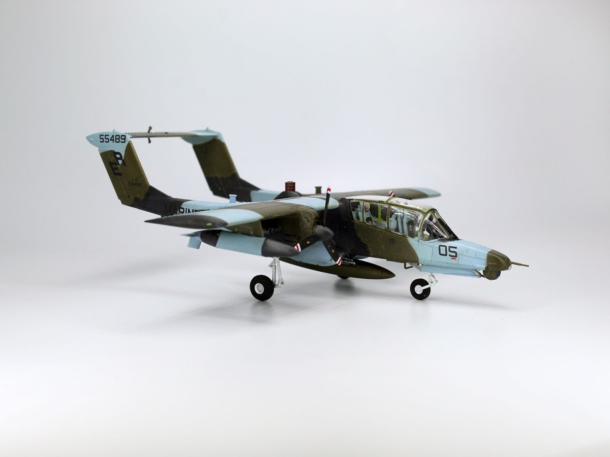 Zdjęcie dodatkowe produktu OV-10D+ Bronco amerykański samolot szturmowy i obserwacyjny 1:72 ICM 72186