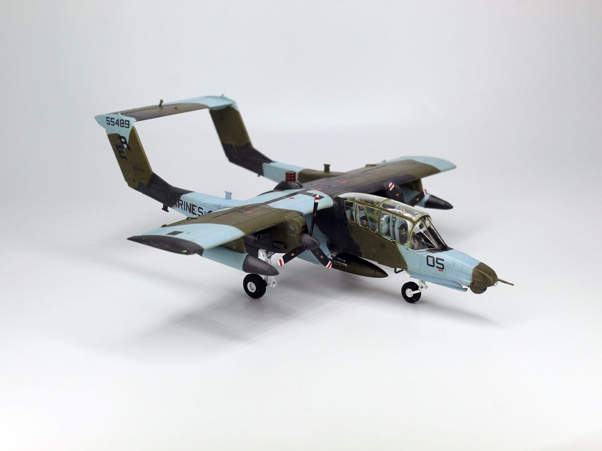 Zdjęcie dodatkowe produktu OV-10D+ Bronco amerykański samolot szturmowy i obserwacyjny 1:72 ICM 72186