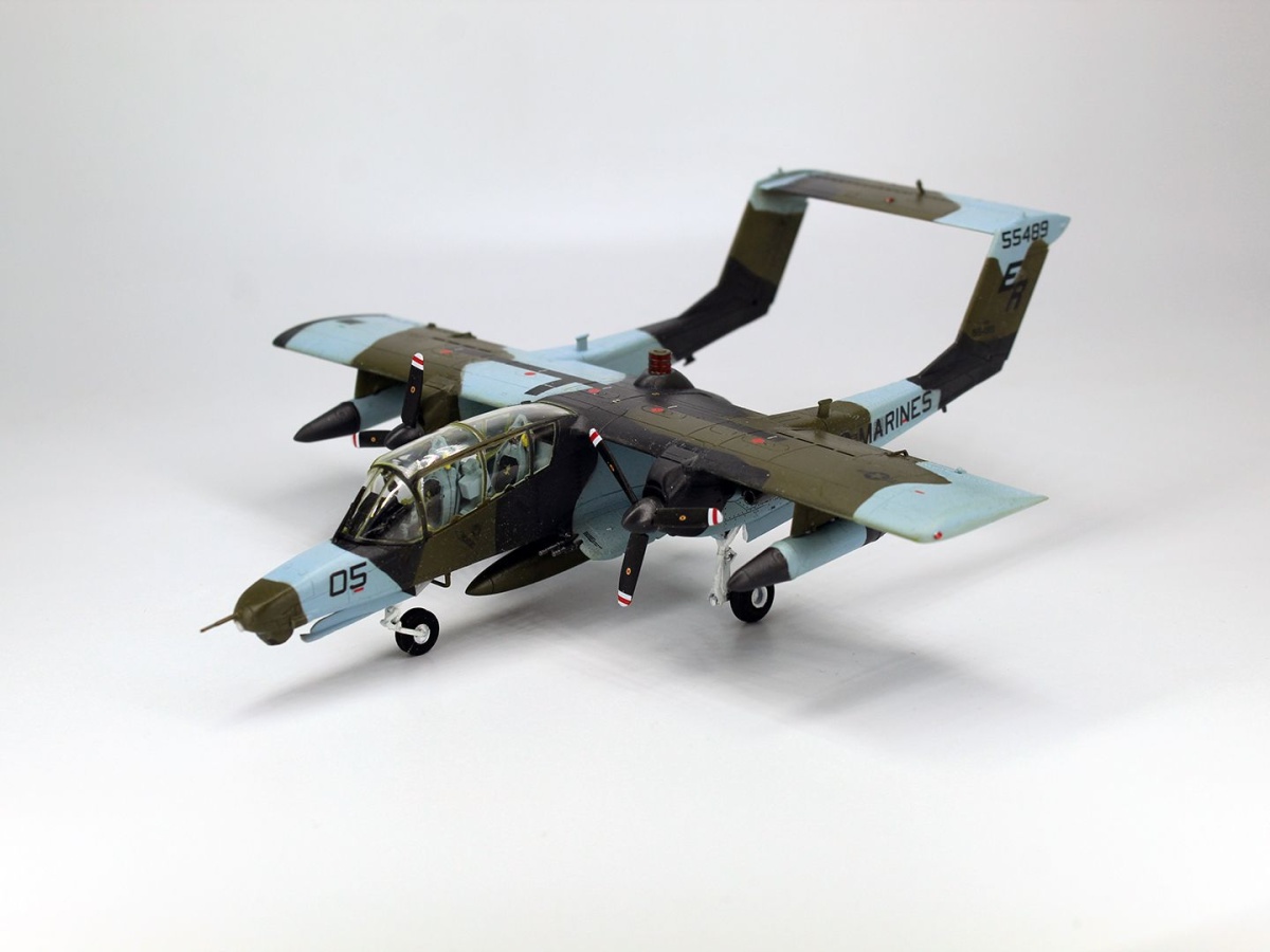 Zdjęcie dodatkowe produktu OV-10D+ Bronco amerykański samolot szturmowy i obserwacyjny 1:72 ICM 72186