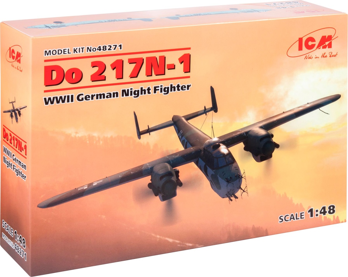 Zdjęcie główne produktu Dornier Do 217N-1 niemiecki myśliwiec nocny z 2 WŚ 1:48 ICM 48271
