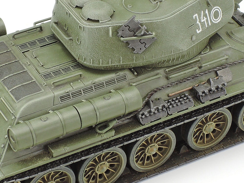 Zdjęcie dodatkowe produktu T-34-85 Rosyjski czołg średni 1:48 Tamiya 32599