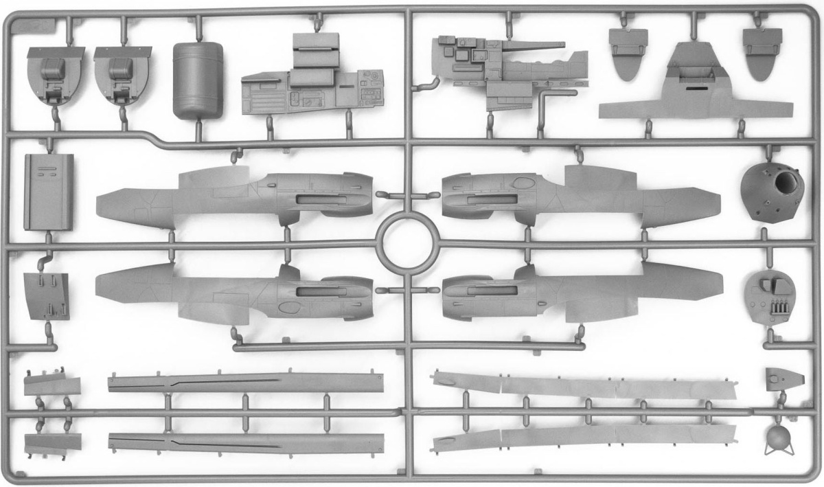 Zdjęcie dodatkowe produktu Dornier Do 217N-1 niemiecki myśliwiec nocny z 2 WŚ 1:48 ICM 48271