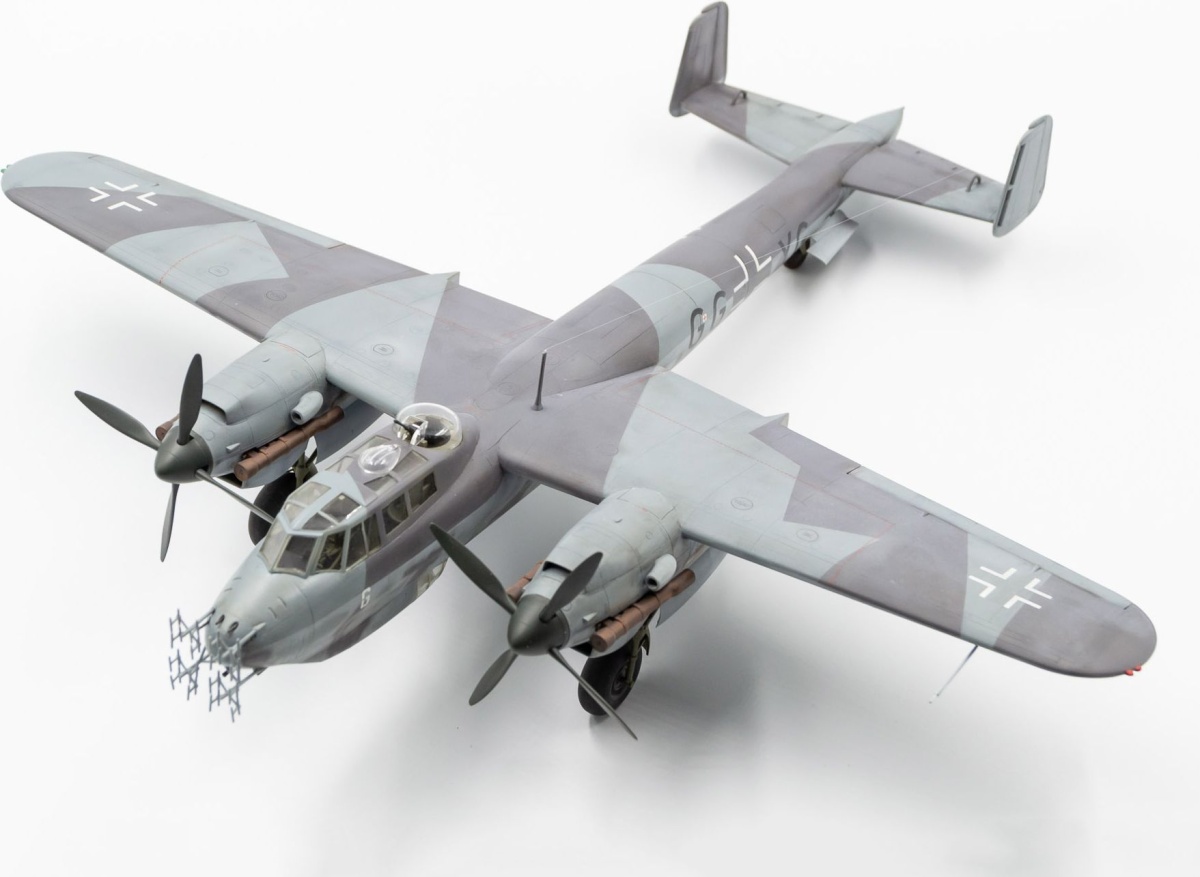 Zdjęcie dodatkowe produktu Dornier Do 217N-1 niemiecki myśliwiec nocny z 2 WŚ 1:48 ICM 48271