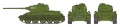 Zdjęcie dodatkowe produktu T-34-85 Rosyjski czołg średni 1:48 Tamiya 32599