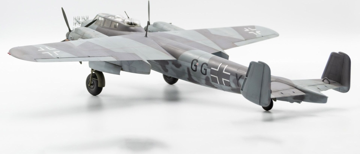 Zdjęcie dodatkowe produktu Dornier Do 217N-1 niemiecki myśliwiec nocny z 2 WŚ 1:48 ICM 48271