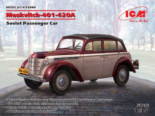 Moskwitch 401-420A 1:35 ICM 35484