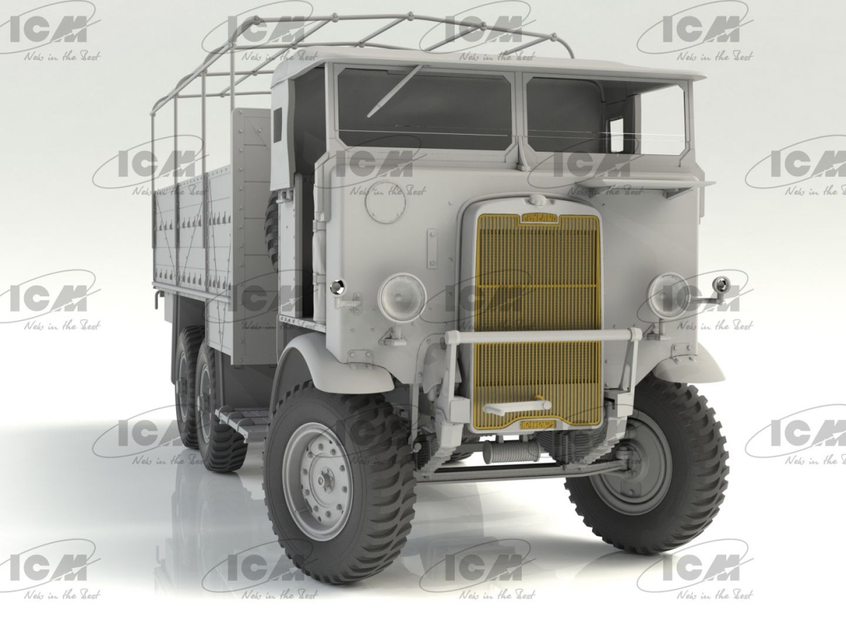 Zdjęcie dodatkowe produktu Leyland Retriever General Service brytyjska ciężarówka z 2 WŚ 1:35 ICM 35600