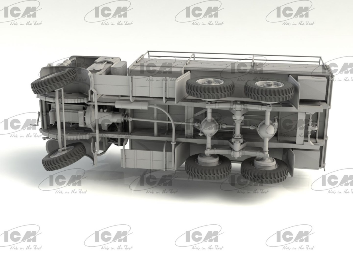 Zdjęcie dodatkowe produktu Leyland Retriever General Service brytyjska ciężarówka z 2 WŚ 1:35 ICM 35600