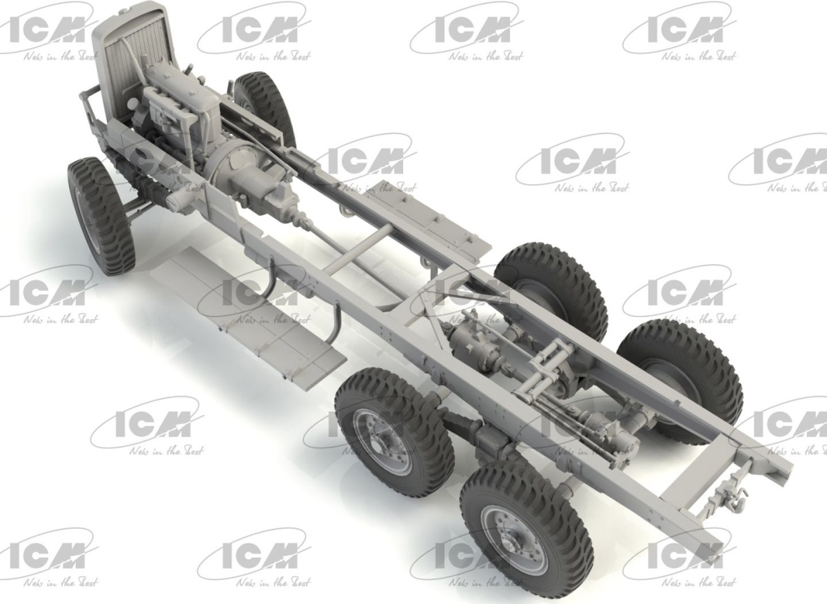 Zdjęcie dodatkowe produktu Leyland Retriever General Service brytyjska ciężarówka z 2 WŚ 1:35 ICM 35600