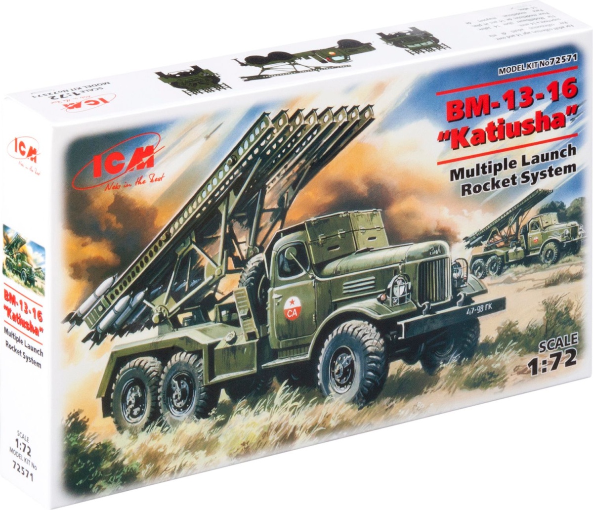 Zdjęcie dodatkowe produktu BM-13-16 Katyusza 1:72 ICM 72571