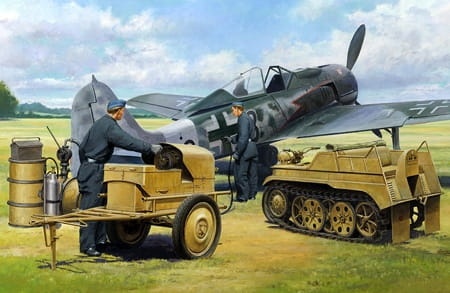 Zdjęcie dodatkowe produktu German Aircraft Power Supply Unit 1:48 Tamiya 32533
