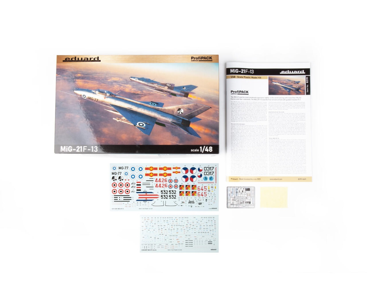Zdjęcie dodatkowe produktu MiG-21F-13 ProfiPack Edition 1:48 Eduard 82191