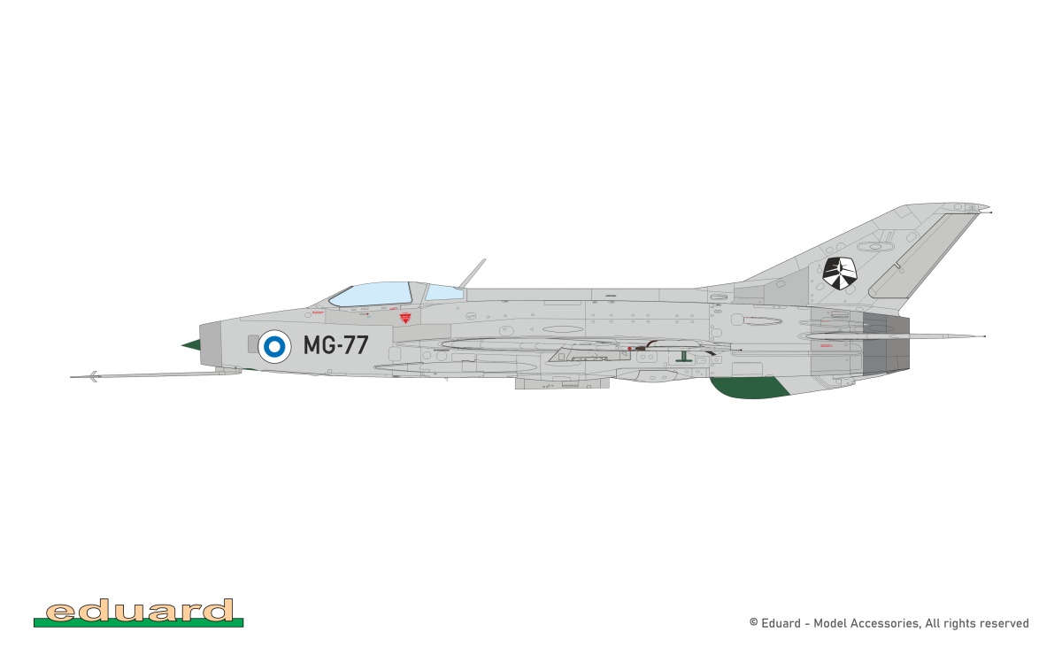 Zdjęcie dodatkowe produktu MiG-21F-13 ProfiPack Edition 1:48 Eduard 82191