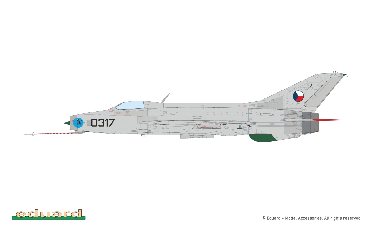 Zdjęcie dodatkowe produktu MiG-21F-13 ProfiPack Edition 1:48 Eduard 82191