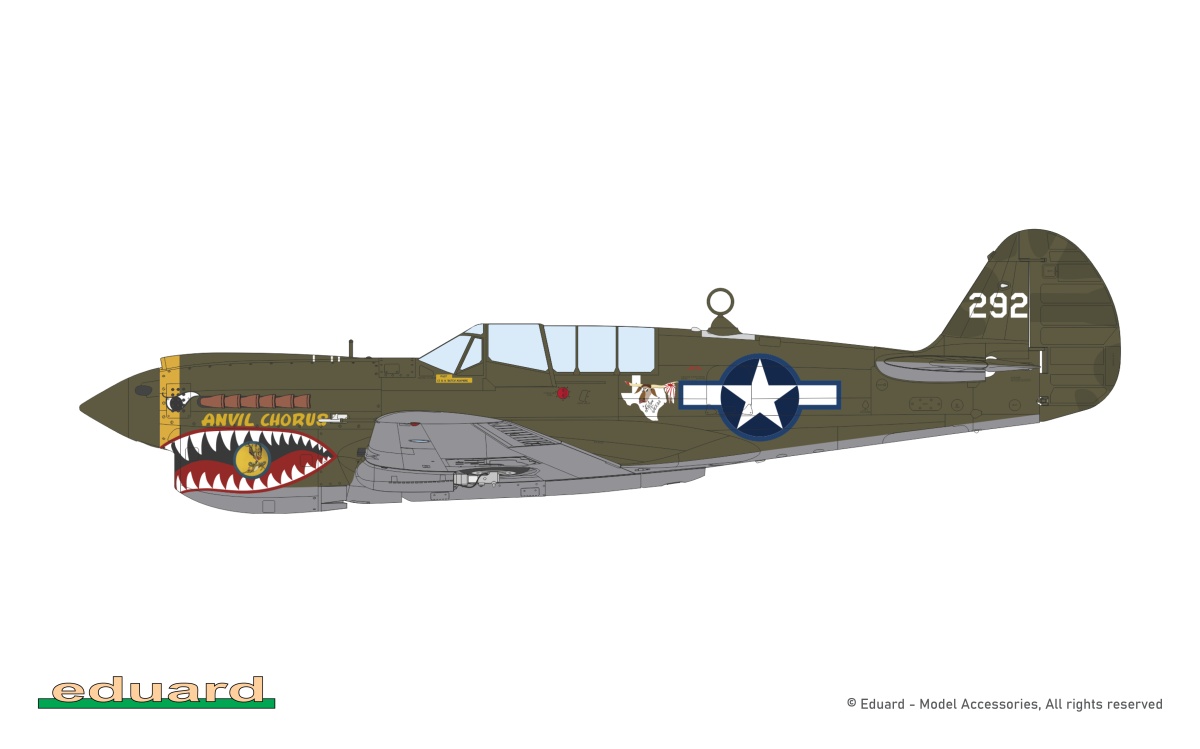 Zdjęcie dodatkowe produktu P-40N Warhawk ProfiPack Edition 1:48 Eduard 82242