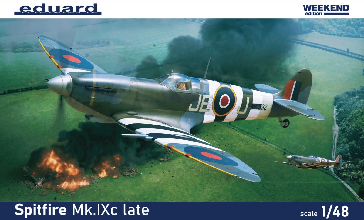 Zdjęcie główne produktu Spitfire Mk.IXc Late Weekend Edition 1:48 Eduard 84199