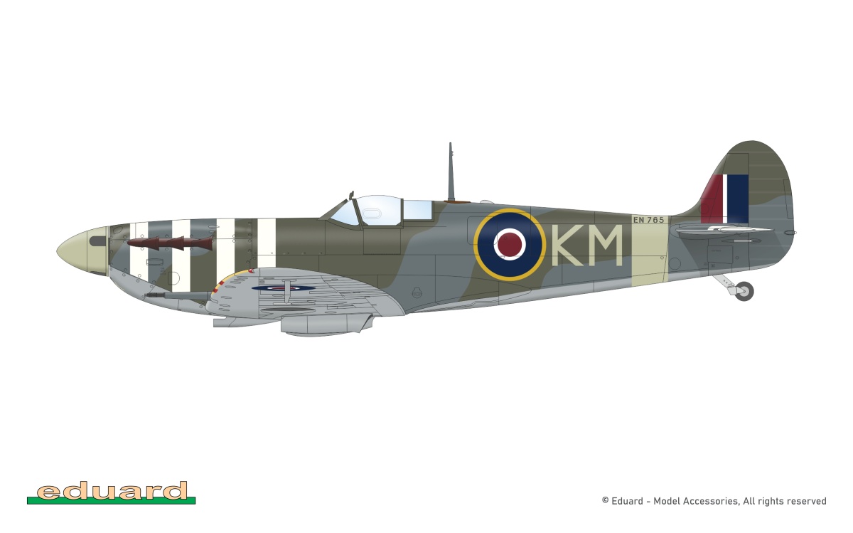 Zdjęcie dodatkowe produktu They Fought to Rebuild (Spitfire Mk.Vb) Dual Combo Limited Edition 1:48 Eduard 11180