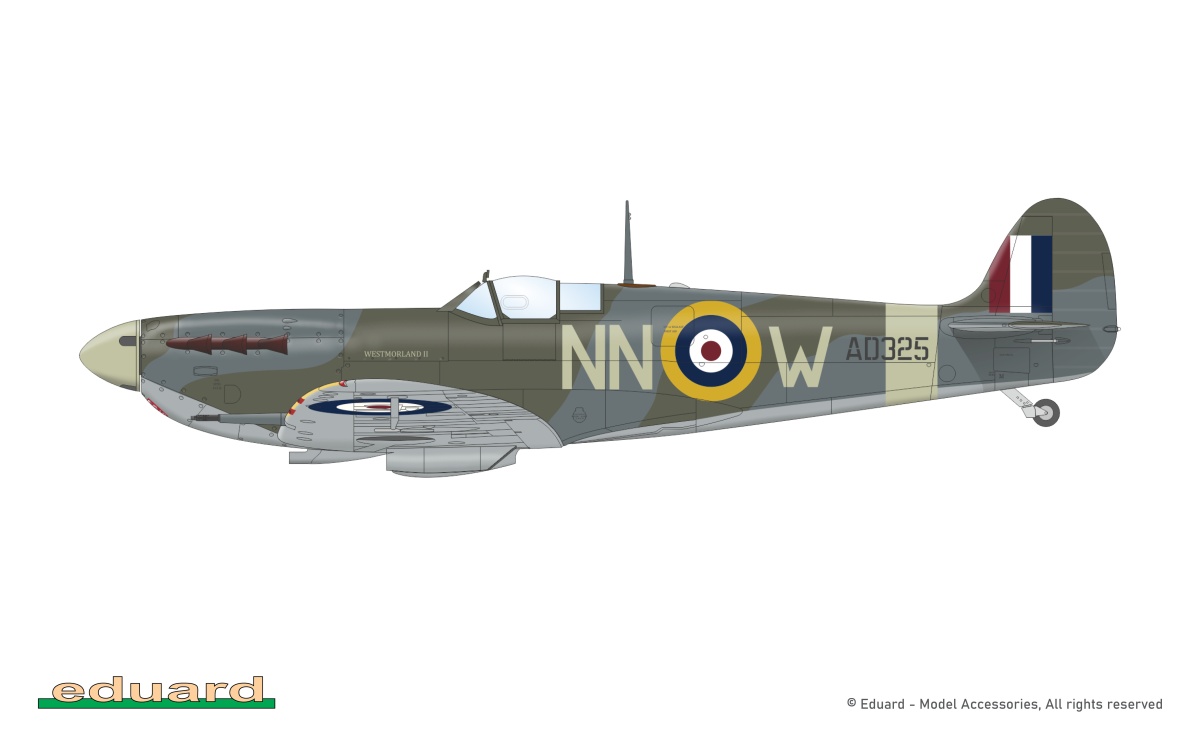 Zdjęcie dodatkowe produktu They Fought to Rebuild (Spitfire Mk.Vb) Dual Combo Limited Edition 1:48 Eduard 11180