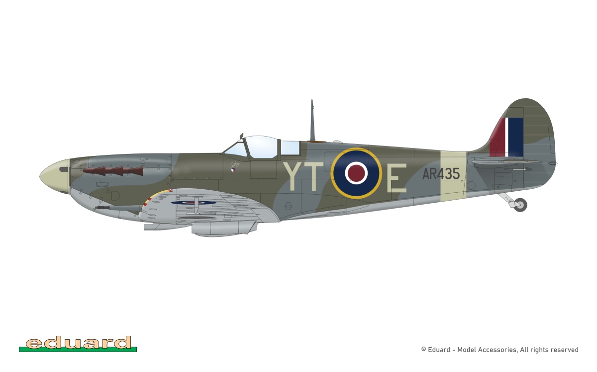 Zdjęcie dodatkowe produktu They Fought to Rebuild (Spitfire Mk.Vb) Dual Combo Limited Edition 1:48 Eduard 11180