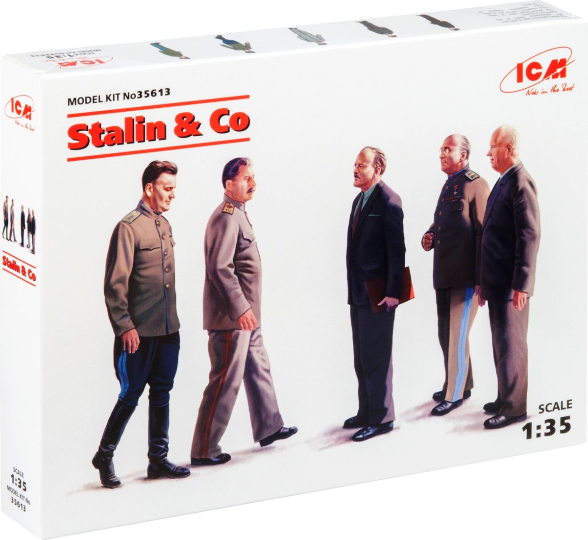 Zdjęcie dodatkowe produktu Stalin i spółka 1:35 ICM 35613