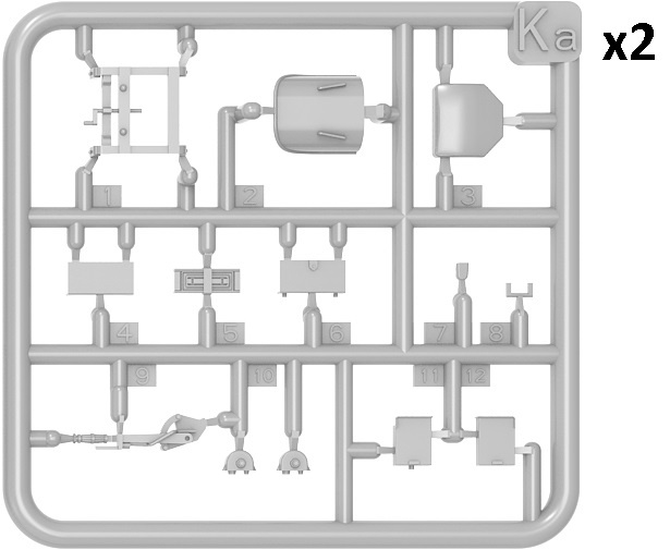 Zdjęcie dodatkowe produktu Brytyjski Stuart Mk. I Late Prod Interior Kit 1:35 MiniArt 35441