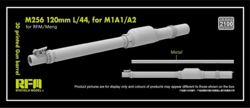 Lufa M256 120mm L/44 przeznaczona dla M1A1/A2 (wydruk 3D) 1:35 Rye Field Model 2100