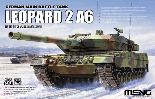 Leopard 2 A6 1:35 Meng TS055
