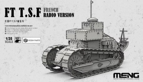 Francuski FT T.S.F. Wersja radiowa 1:35 Meng SS021
