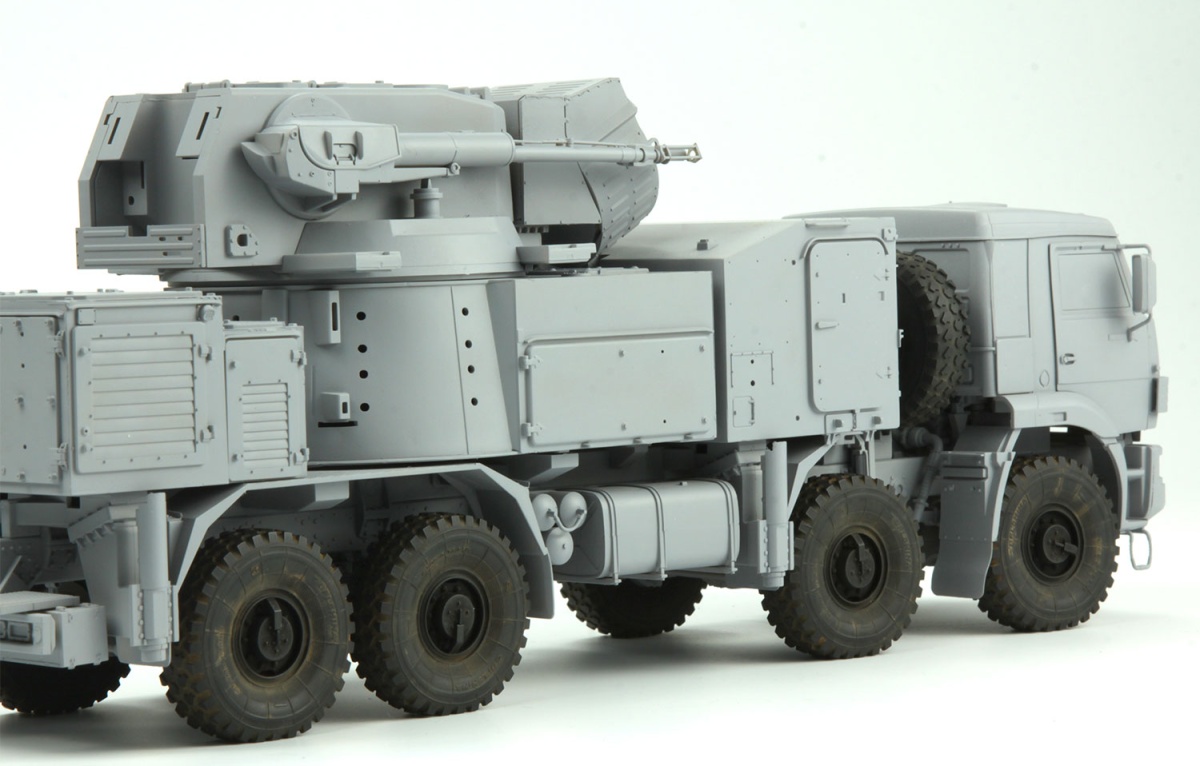 Zdjęcie dodatkowe produktu Zestaw kół z ugięciem przeznaczony dla rosyjskiego 96K6 Pantsir-S1 1:35 Meng SPS68