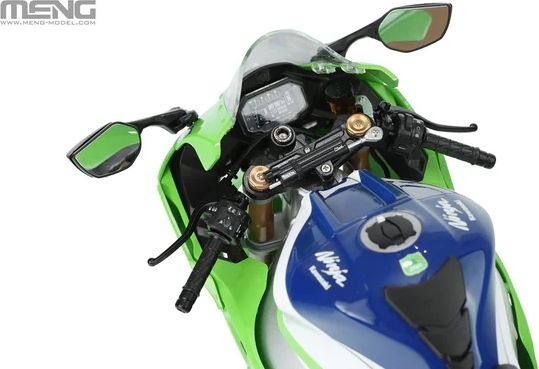 Zdjęcie dodatkowe produktu Kawasaki Ninja ZX-10R Pre-Coloured Edition 1:9 Meng MT007S