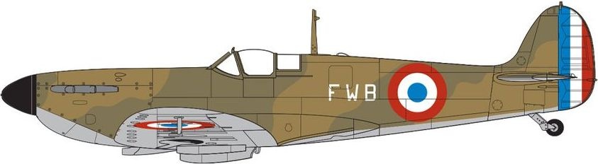 Zdjęcie dodatkowe produktu Supermarine Spitfire Mk.I 1:48 Airfix 05126B