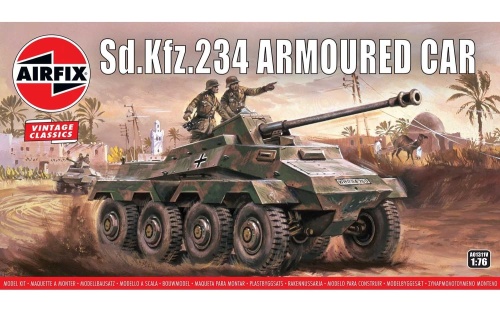 Samochód pancerny Sd.Kfz.234 1:76 Airfix 01311V