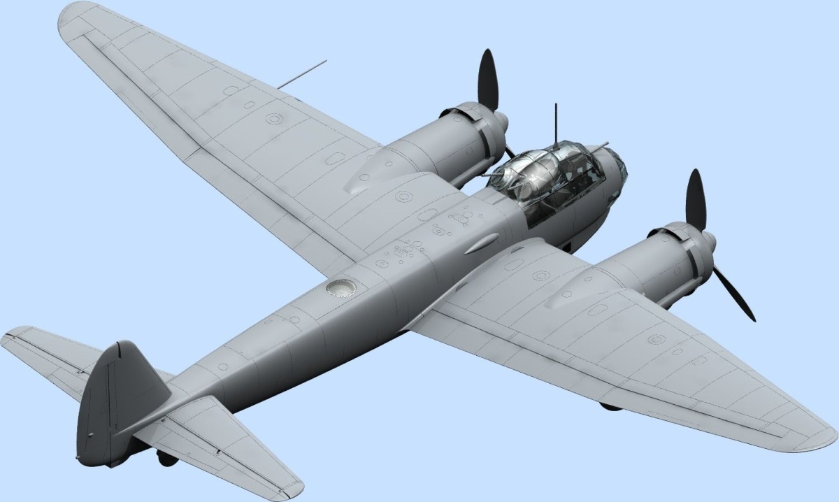 Zdjęcie dodatkowe produktu Ju 88A-4 WWII German Bomber 1:48 ICM 48233