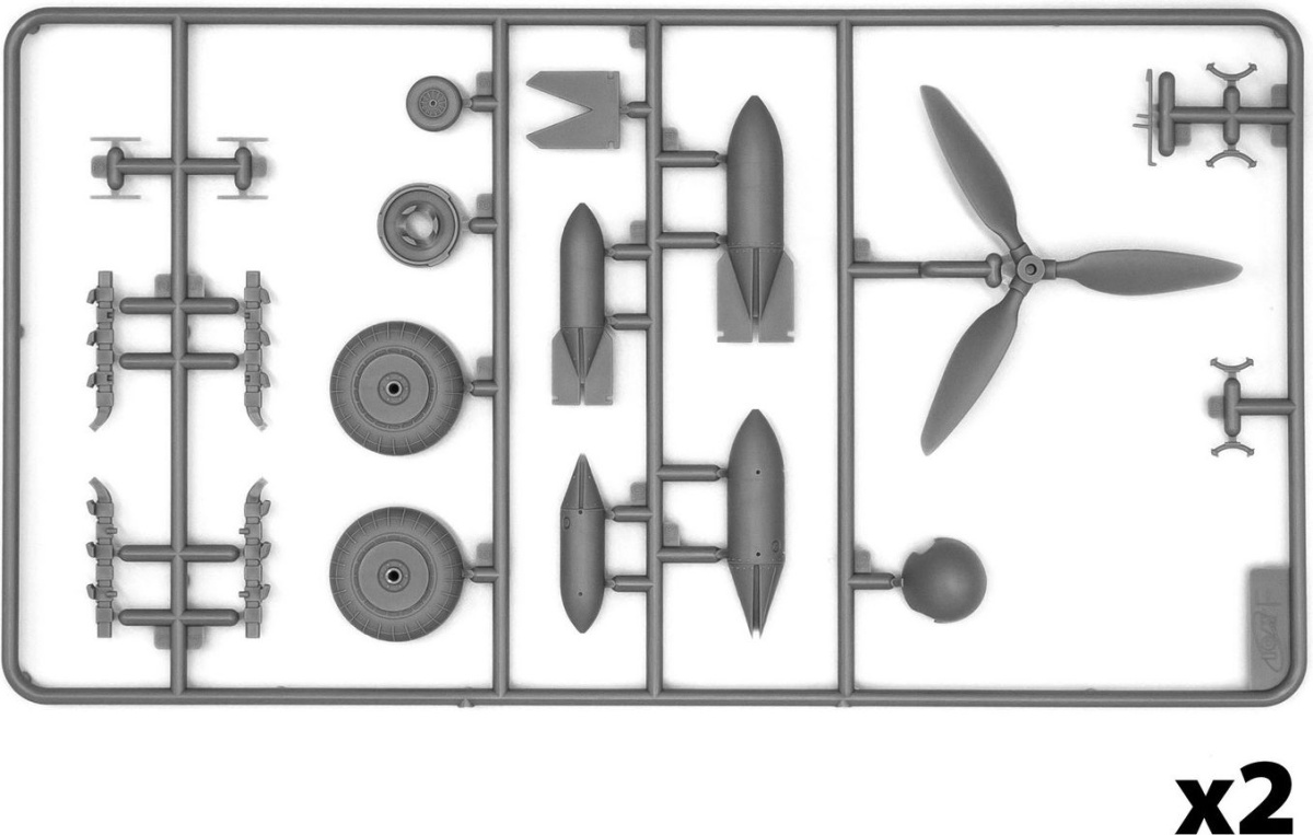 Zdjęcie dodatkowe produktu He 111H-20 WWII German Bomber 1:48 ICM 48264