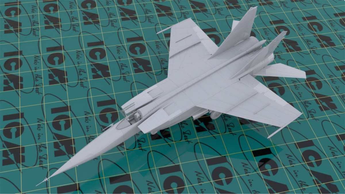 Zdjęcie dodatkowe produktu MiG-25 RBF Foxbat 1:48 ICM 48904