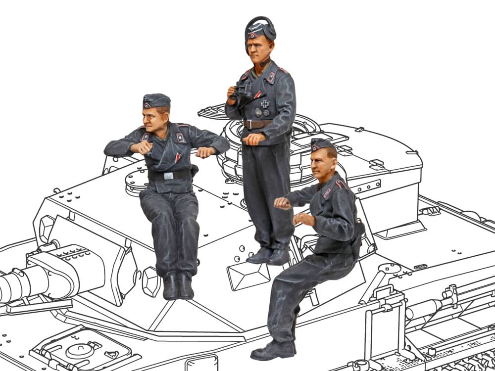 Zdjęcie dodatkowe produktu Panzerkampfwagen IV Ausf.F 1:35 Tamiya 35374