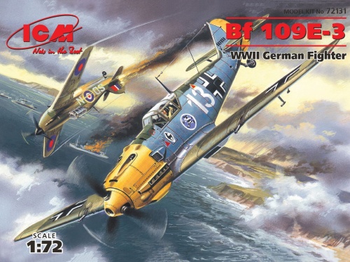 Messerschmitt Bf 109E-3 1:72 ICM 72131