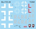 Zdjęcie dodatkowe produktu Do 17Z-10 1:72 ICM 72303