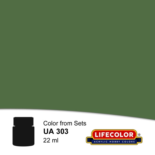 Farba akrylowa NATO Green FS34094 22ml Lifecolor UA303