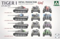 Zdjęcie dodatkowe produktu Tiger I Initial Production Sd.Kfz.181 Pz.Kpfw.VI Ausf. E 4in1 1:35 Takom 2197