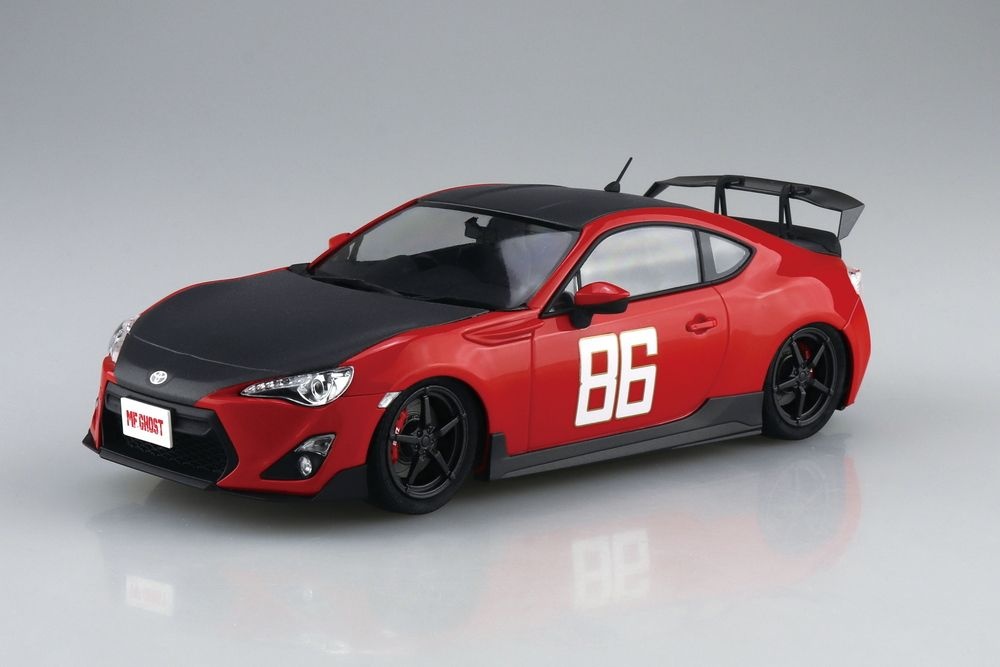 Zdjęcie dodatkowe produktu Toyota 86 Zn6 Comics Vol.14 Seaside Double Lane Katagiri Kanata 1:24 Aoshima 06784 MF GHOST