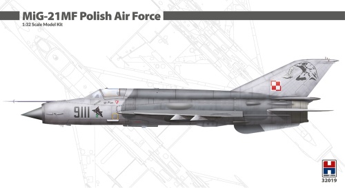 MiG-21MF Polskie Siły Powietrzne 1:32 Hobby 2000 32019