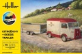 Zdjęcie dodatkowe produktu Citroen HY plus przyczepa towarowa 1:24 Heller 52331 STARTER KIT