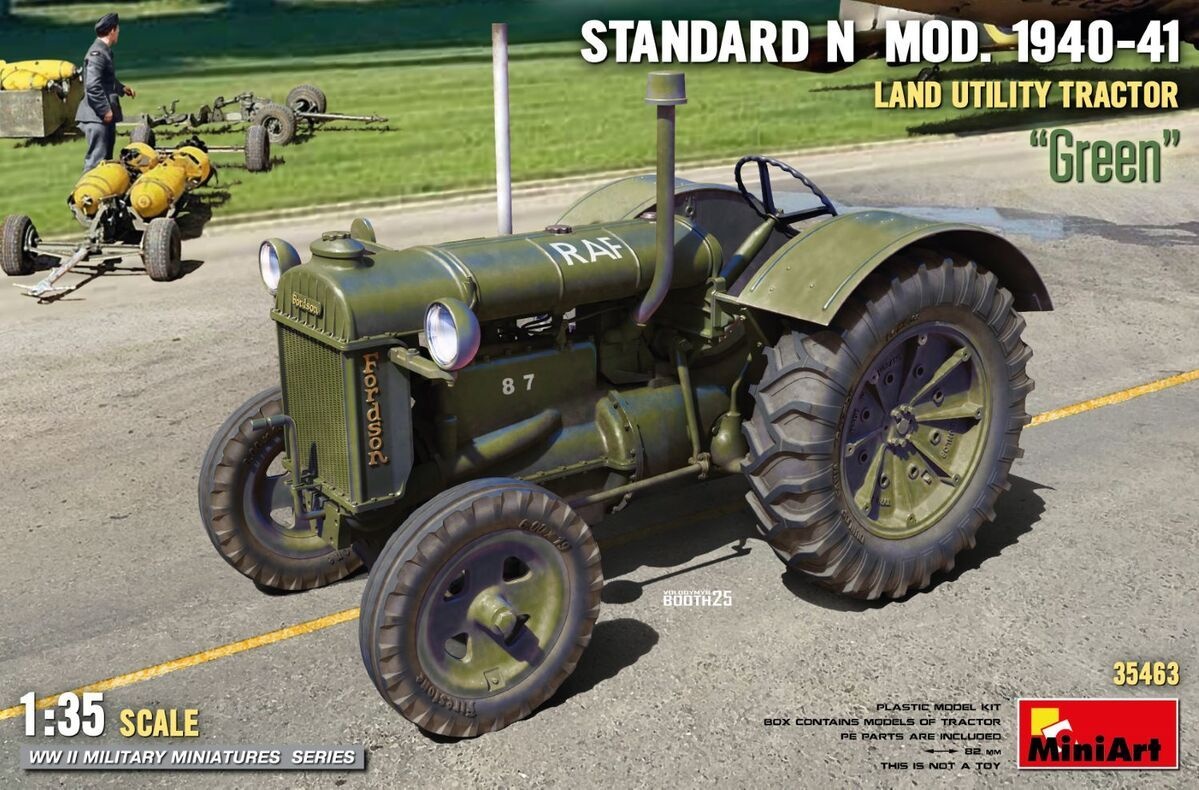 Zdjęcie główne produktu Land Utility Tractor Standard N “Green” Mod. 1940-41 1:35 MiniArt 35463