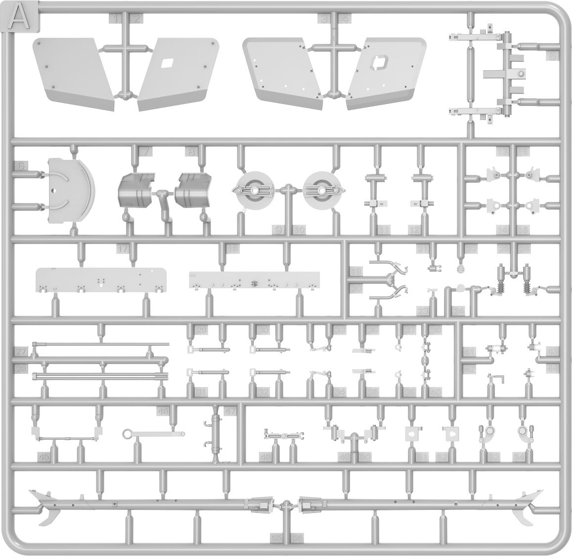 Zdjęcie dodatkowe produktu Niemieckie 7,5 cm działo przeciwpancerne PAK 40 z załogą 1:35 MiniArt 53013
