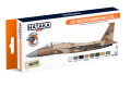 Zdjęcie główne produktu Zestaw farb Hataka HTK-CS29 USAF Aggressor Squadron Paint Set Vol. 1