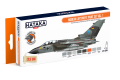 Zdjęcie główne produktu Zestaw farb Hataka HTK-CS48 Modern Luftwaffe Paint Set Vol. 1