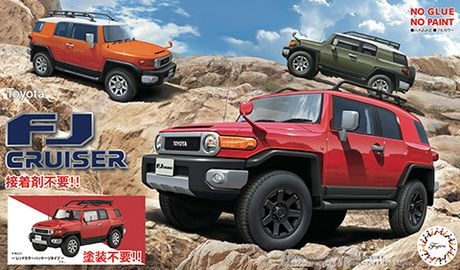 Zdjęcie główne produktu Toyota FJ Cruiser (czerwony) 1:24 Fujimi 066370