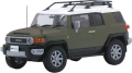 Zdjęcie dodatkowe produktu Toyota FJ Cruiser (dwukolorowa, ciemnozielona) 1:24 Fujimi 066394
